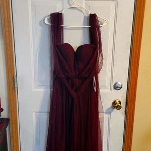 Hey birdy bridesmaid dress